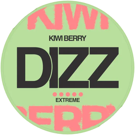 DIZZ Kiwi Berry Extreme nicotine pouches