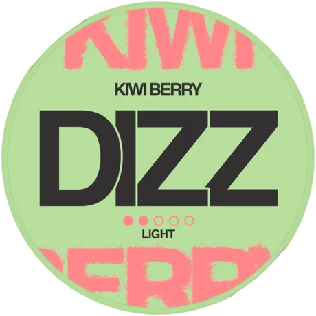 DIZZ Kiwi Berry Light nicotine pouches