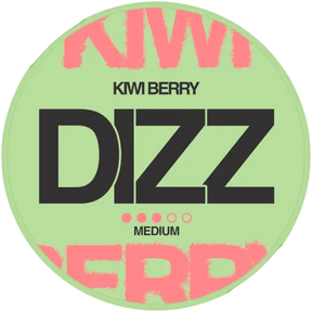 DIZZ Kiwi Berry Medium nicotine pouches