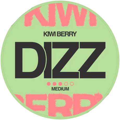 DIZZ Kiwi Berry Medium nicotine pouches