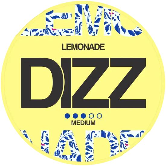 DIZZ Lemonade Medium nicotine pouches