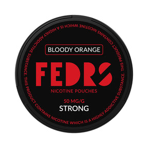 FEDRS Black Bloody Orange nicotine pouches