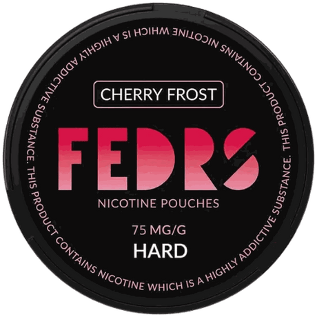 FEDRS Black Cherry Frost Ultra nicotine pouches