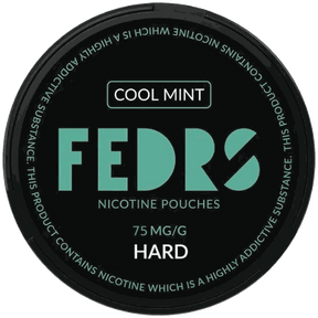 FEDRS Black Cool Mint Ultra nicotine pouches