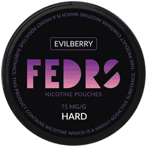 FEDRS Black Evilberry Ultra nicotine pouches
