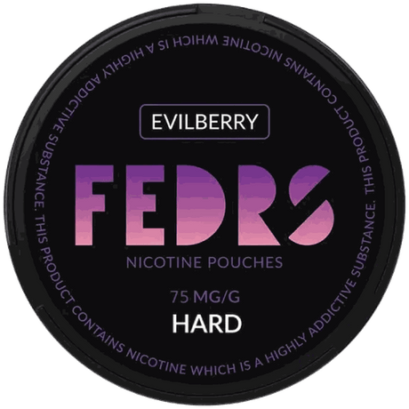 FEDRS Black Evilberry Ultra nicotine pouches