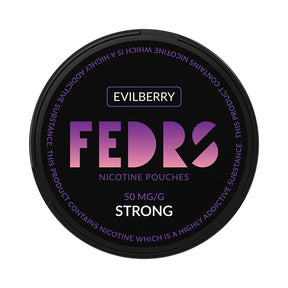 FEDRS Black Evilberry nicotine pouches