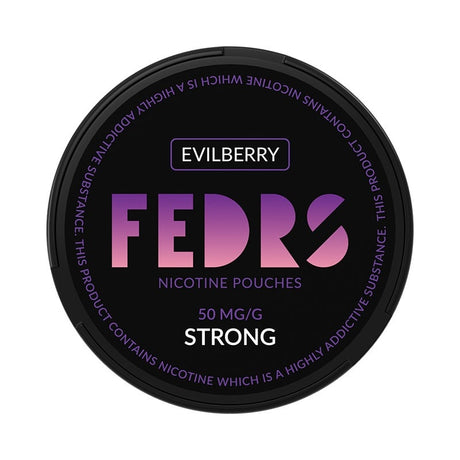 FEDRS Black Evilberry nicotine pouches
