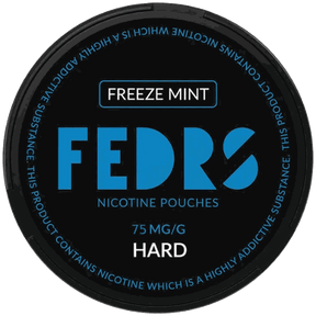 FEDRS Black Freeze Mint Ultra nicotine pouches