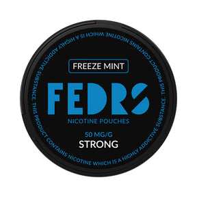 FEDRS Black Freeze Mint nicotine pouches