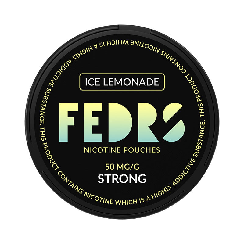 FEDRS Black Ice Lemonade nicotine pouches