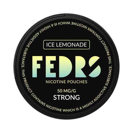 FEDRS Black Ice Lemonade nicotine pouches