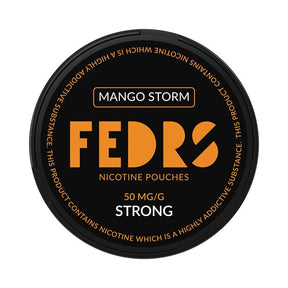 FEDRS Black Mango Storm nicotine pouches