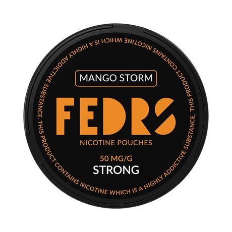 FEDRS Black Mango Storm nicotine pouches