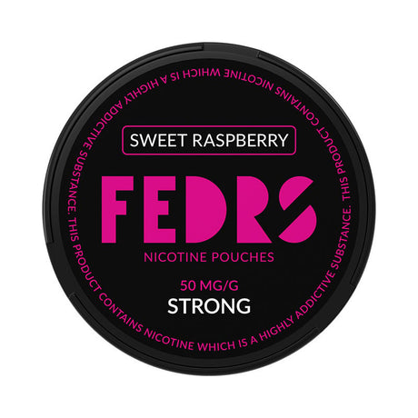 FEDRS Black Sweet Raspberry nicotine pouches