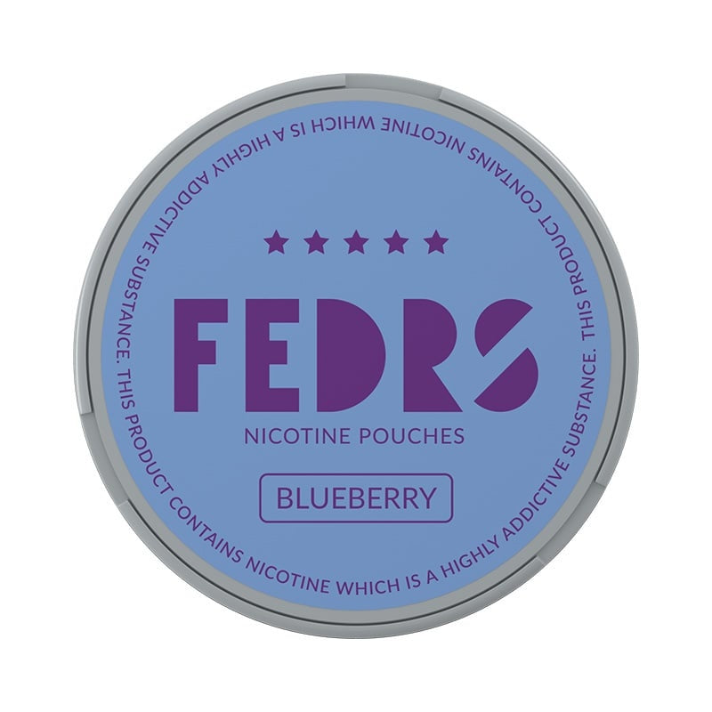 FEDRS Only Blueberry nicotine pouches