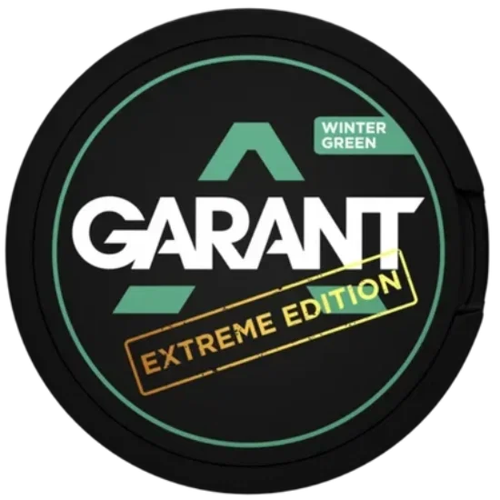 Garant Wintergreen Extreme nicotine pouches