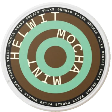 Helwit Mocha Mint Extra Strong nicotine pouches