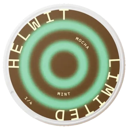 Helwit Mocha Mint Light nicotine pouches