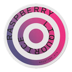 Helwit Raspberry Liquorice nicotine pouches