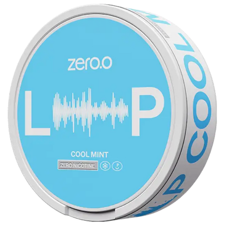 Loop Zero Cool Mint nicotine-free pouches