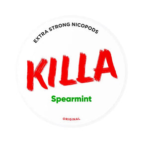 Killa Spearmint nicotine pouches