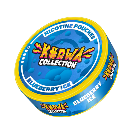 Kurwa Blueberry Ice nicotine pouches