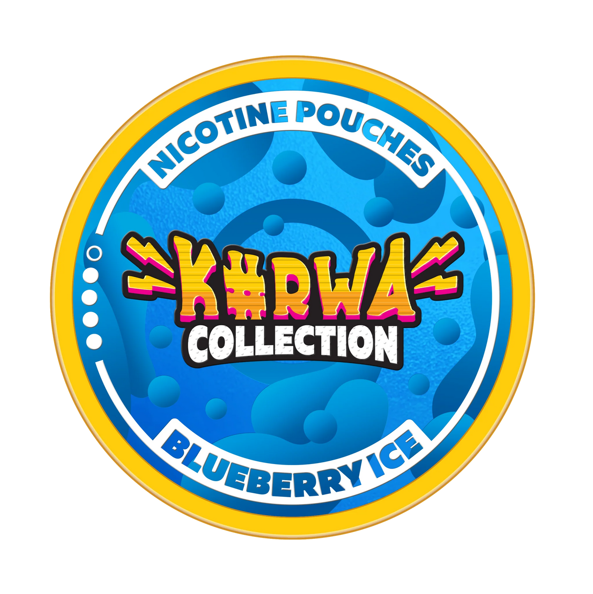 Kurwa Blueberry Ice nicotine pouches
