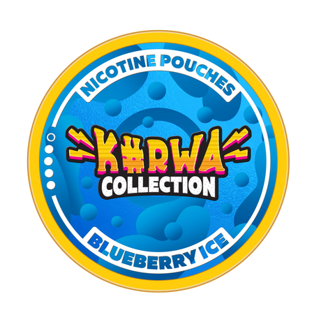 Kurwa Blueberry Ice nicotine pouches