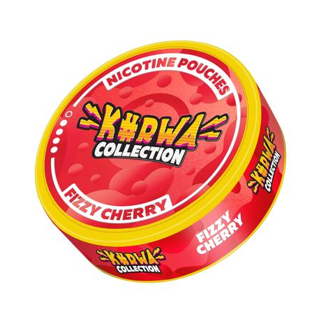 Kurwa Fizzy Cherry nicotine pouches