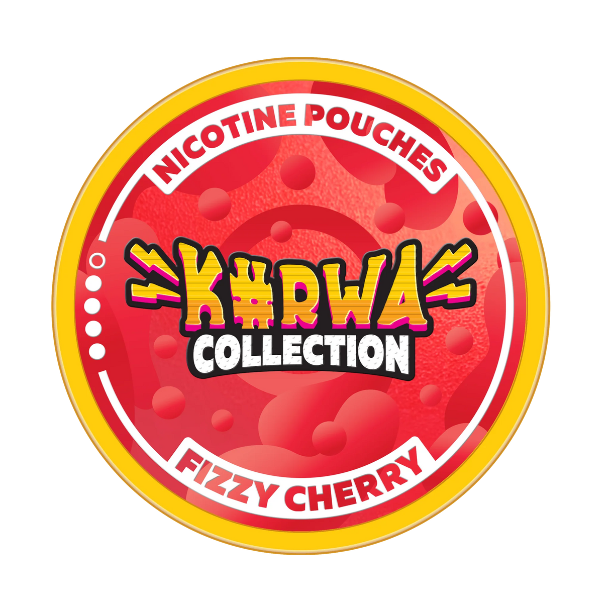 Kurwa Fizzy Cherry nicotine pouches