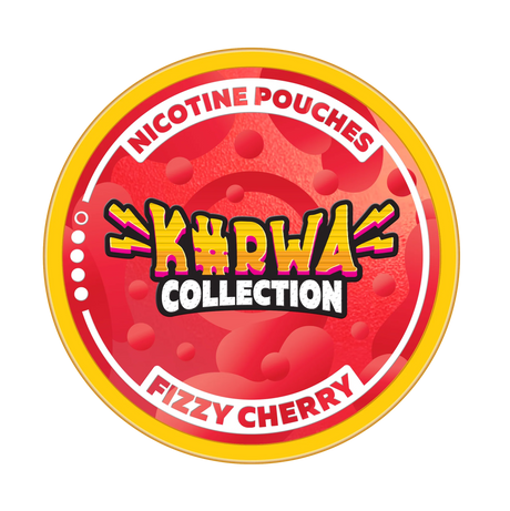 Kurwa Fizzy Cherry nicotine pouches