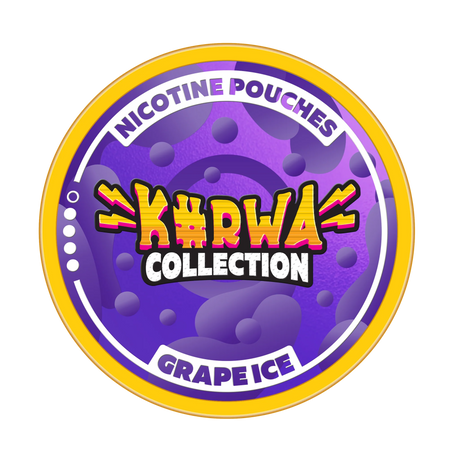 Kurwa Grape Ice nicotine pouches