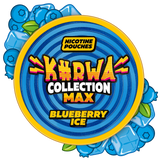 Kurwa Max Blueberry Ice nicotine pouches