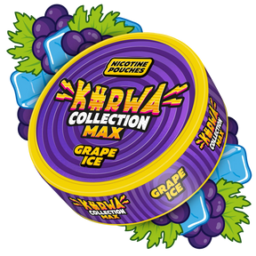 Kurwa Max Grape Ice nicotine pouches