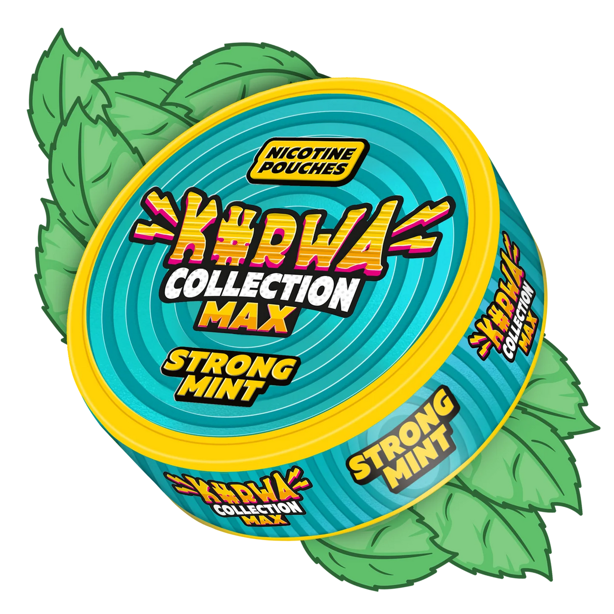 Kurwa Max Strong Mint nicotine pouches