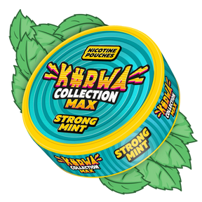 Kurwa Max Strong Mint nicotine pouches