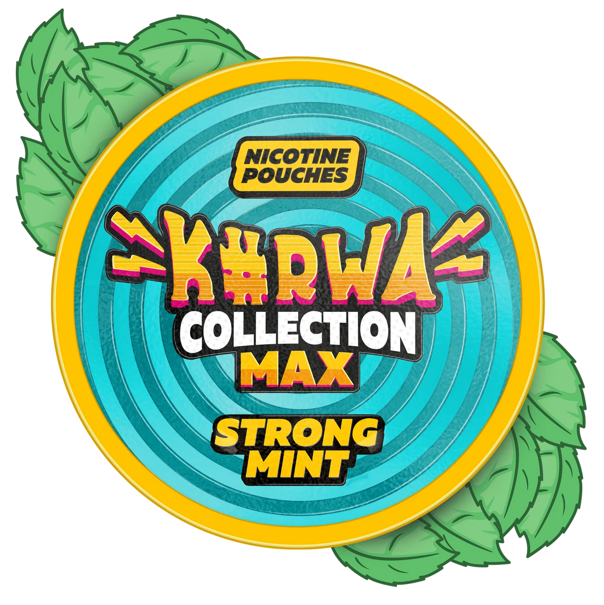 Kurwa Max Strong Mint nicotine pouches