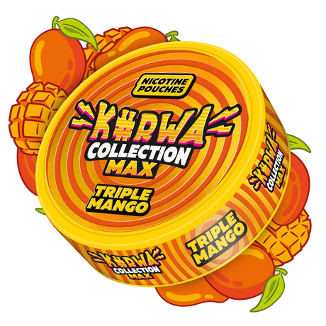 Kurwa Max Triple Mango nicotine pouches