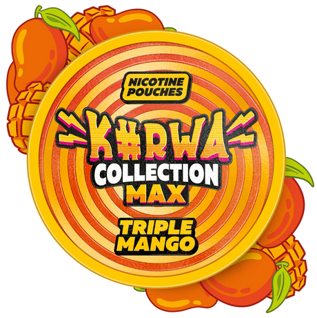 Kurwa Max Triple Mango nicotine pouches