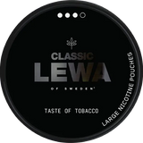 Lewa Classic tobacco nicotine pouches can, front