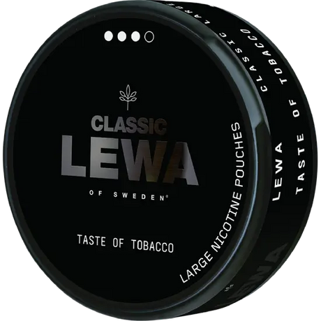 Lewa Classic tobacco nicotine pouches can