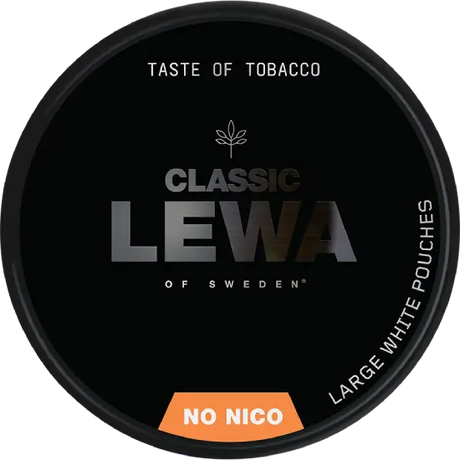 Lewa Classic Taste Zero nicotine-free pouches