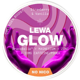 Lewa Energy Glow Strawberry Vanilla caffeine pouches
