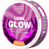 Lewa Energy Glow Strawberry Vanilla caffeine pouches