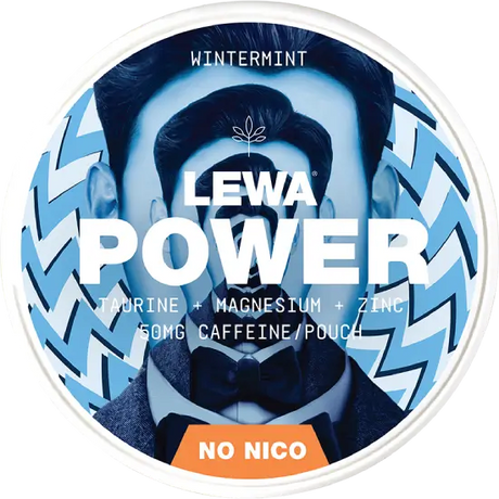Lewa Energy Power Wintermint caffeine pouches