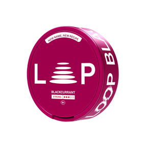 Loop Blackcurrant Strong nicotine pouches