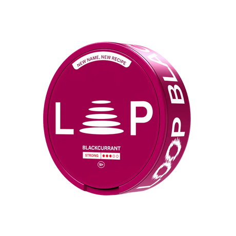 Loop Blackcurrant Strong nicotine pouches