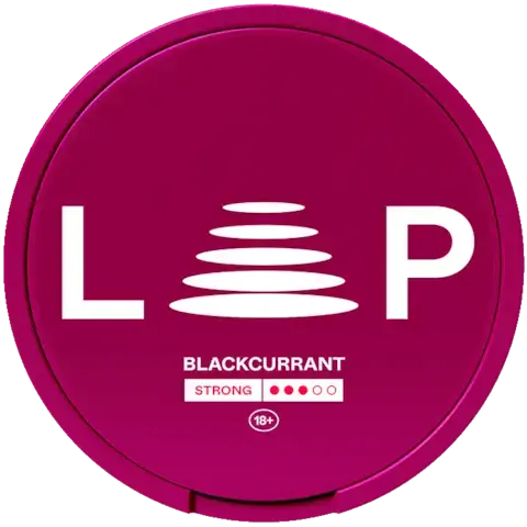 Loop Blackcurrant Strong nicotine pouches