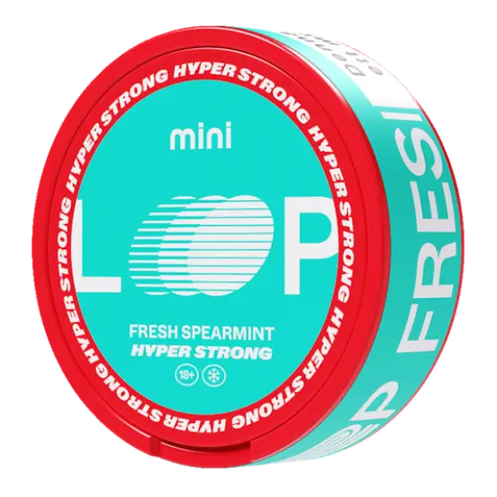 Loop Fresh Spearmint Mini nicotine pouches